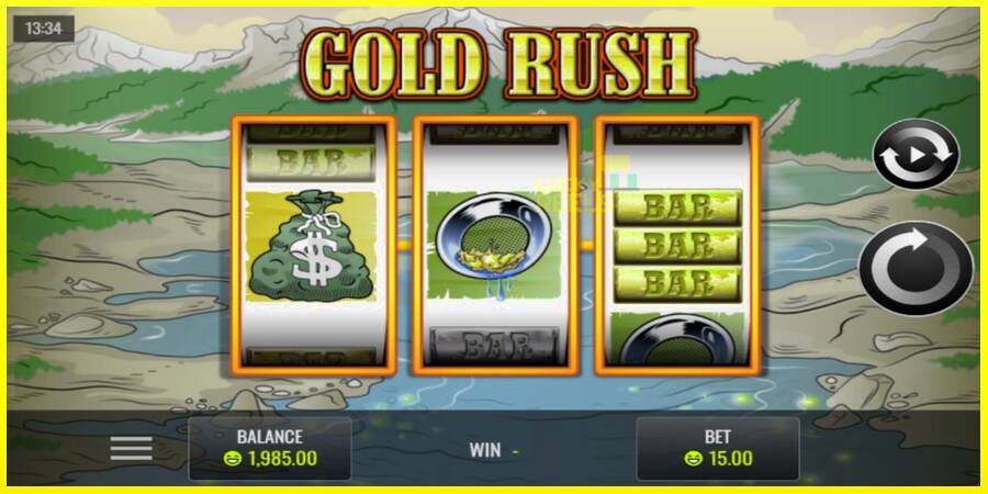 Gold Rush מכונת משחק לכסף, תְמוּנָה 1