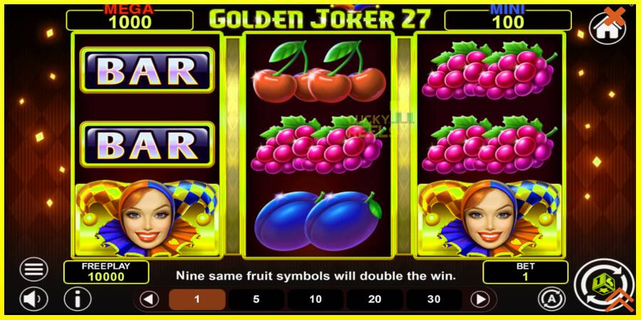 Golden Joker 27 Hold & Win מכונת משחק לכסף, תְמוּנָה 2