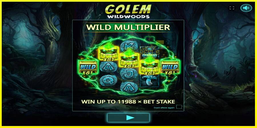 Golem Wildwoods מכונת משחק לכסף, תְמוּנָה 1