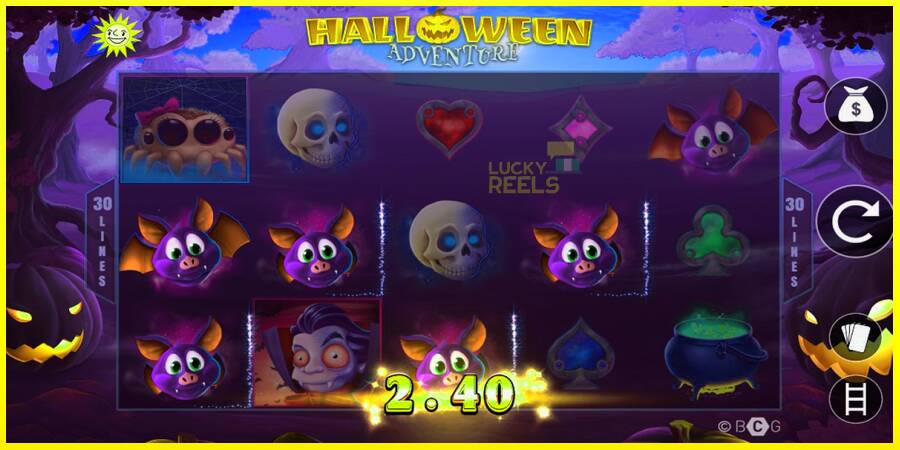 Halloween Adventure מכונת משחק לכסף, תְמוּנָה 2