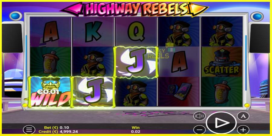 Highway Rebels מכונת משחק לכסף, תְמוּנָה 4