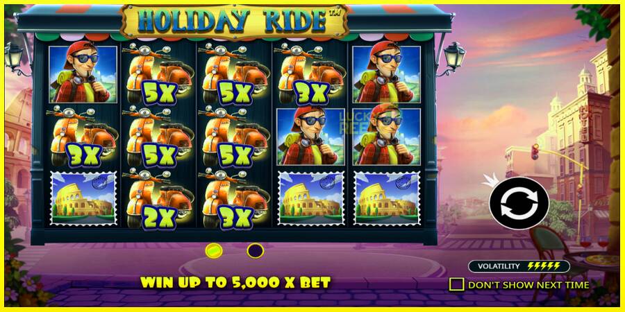 Holiday Ride מכונת משחק לכסף, תְמוּנָה 1