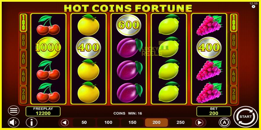 Hot Coins Fortune מכונת משחק לכסף, תְמוּנָה 2