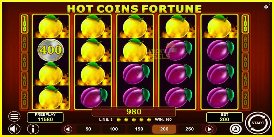 Hot Coins Fortune מכונת משחק לכסף, תְמוּנָה 4