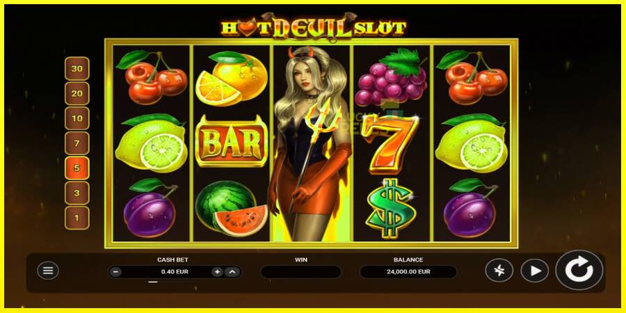 Hot Devil Slot מכונת משחק לכסף, תְמוּנָה 1