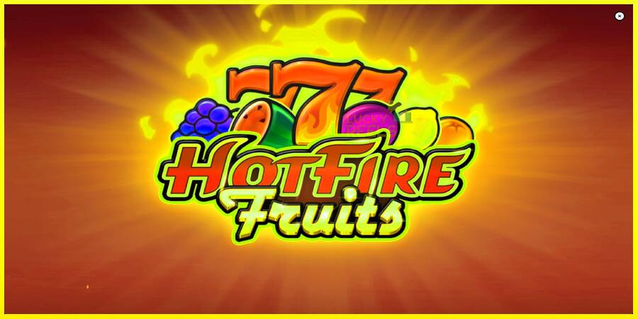 Hot Fire Fruits מכונת משחק לכסף, תְמוּנָה 1