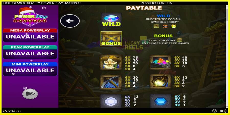 Hot Gems Xtreme PowerPlay Jackpot מכונת משחק לכסף, תְמוּנָה 4