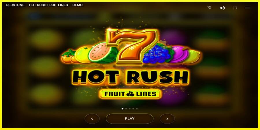 Hot Rush Fruit Lines מכונת משחק לכסף, תְמוּנָה 1