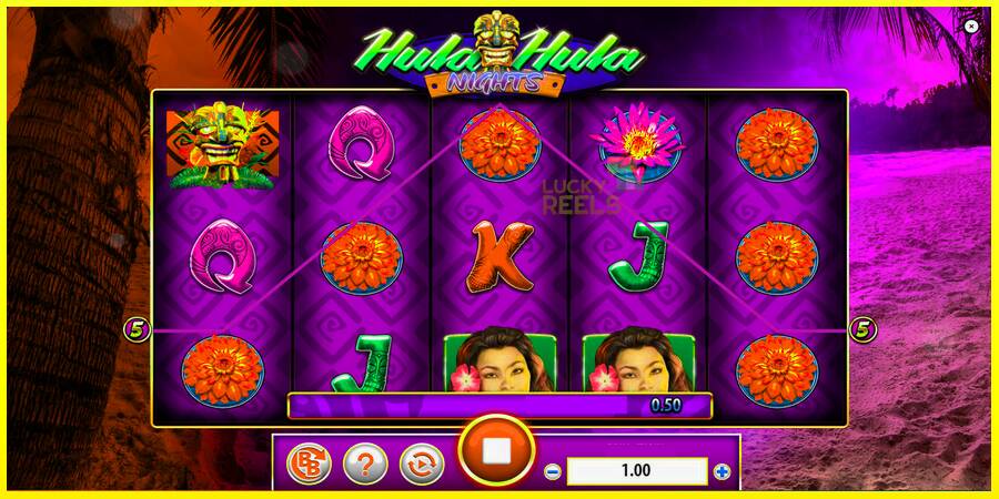 Hula Hula Nights מכונת משחק לכסף, תְמוּנָה 4