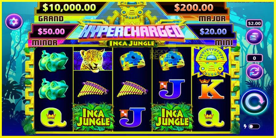 Hypercharged Inca Jungle מכונת משחק לכסף, תְמוּנָה 1