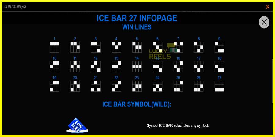 Ice Bar 27 מכונת משחק לכסף, תְמוּנָה 3