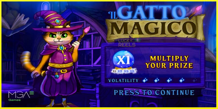 Il Gatto Magico מכונת משחק לכסף, תְמוּנָה 1