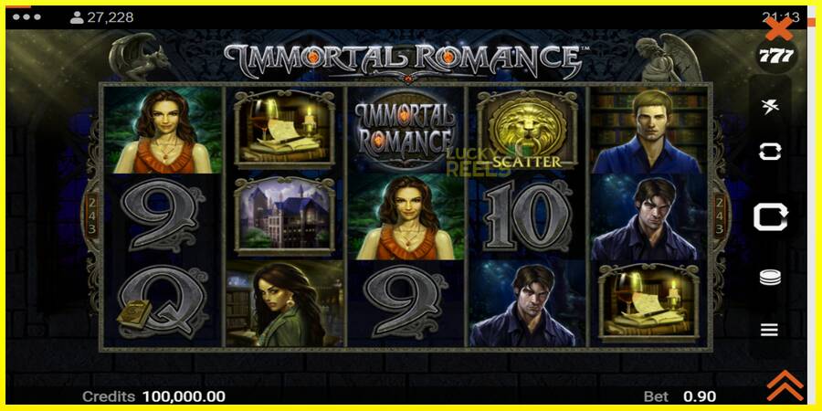 Immortal Romance מכונת משחק לכסף, תְמוּנָה 2