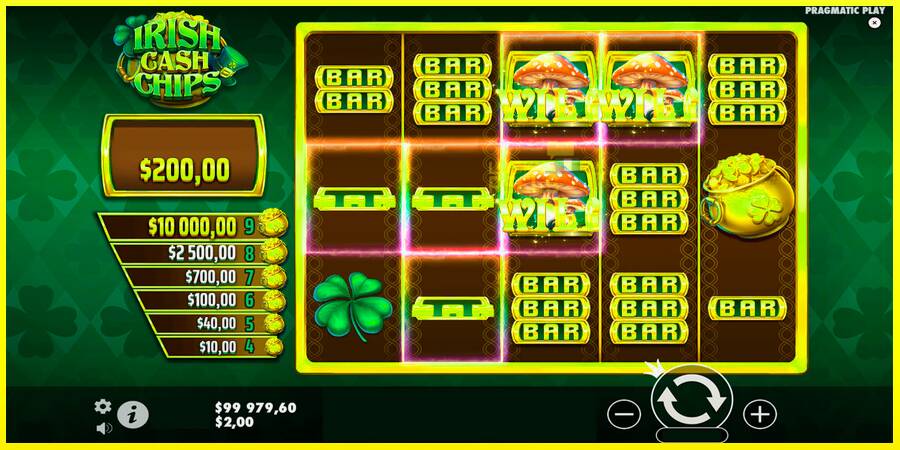 Irish Cash Chips מכונת משחק לכסף, תְמוּנָה 3