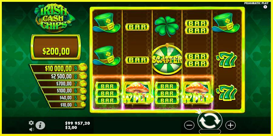 Irish Cash Chips מכונת משחק לכסף, תְמוּנָה 5