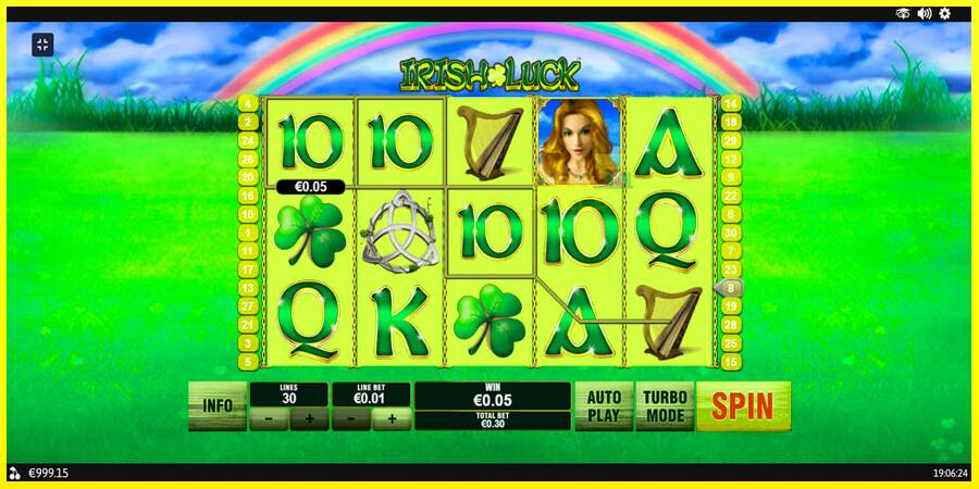 Irish Luck מכונת משחק לכסף, תְמוּנָה 2