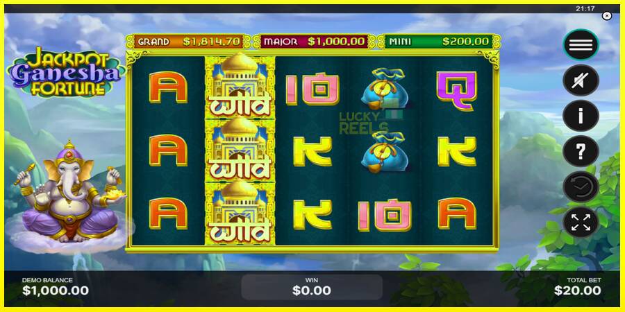 Jackpot Ganesha Fortune מכונת משחק לכסף, תְמוּנָה 2