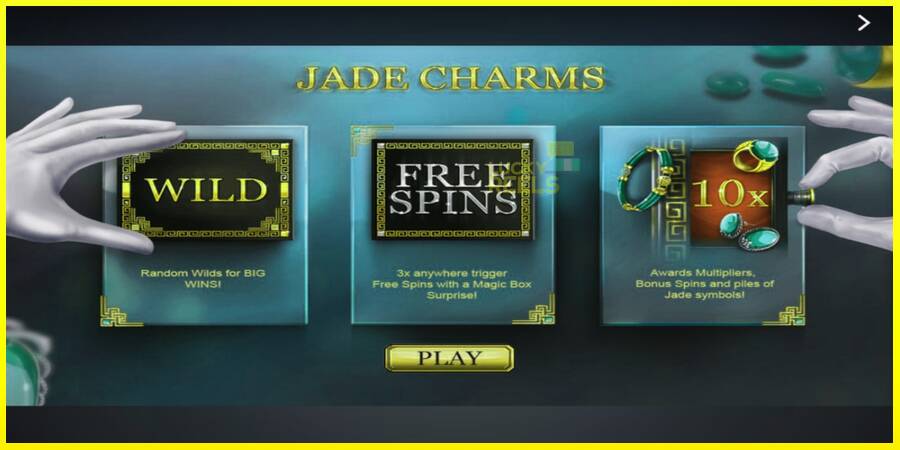 Jade Charms מכונת משחק לכסף, תְמוּנָה 1