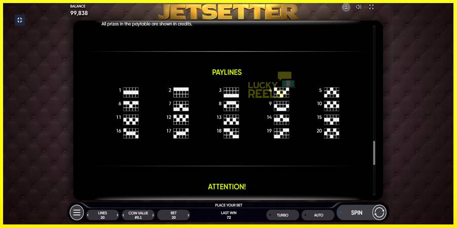 Jetsetter מכונת משחק לכסף, תְמוּנָה 7