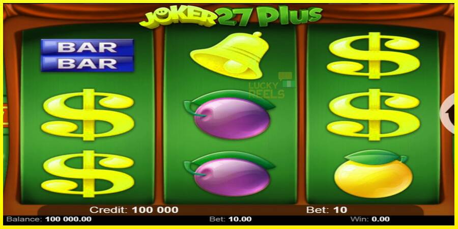 Joker 27 Plus מכונת משחק לכסף, תְמוּנָה 2