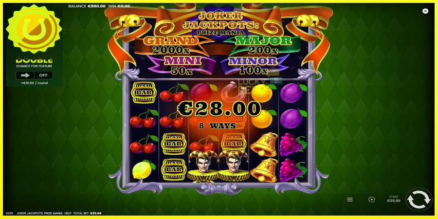 Joker Jackpots: Prize Mania מכונת משחק לכסף, תְמוּנָה 3