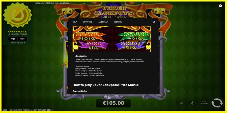 Joker Jackpots: Prize Mania מכונת משחק לכסף, תְמוּנָה 7