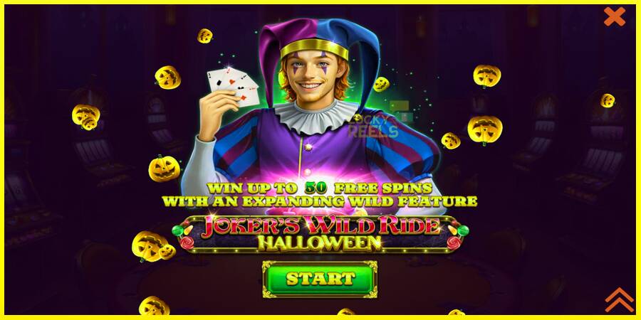 Jokers Wild Ride Halloween מכונת משחק לכסף, תְמוּנָה 1