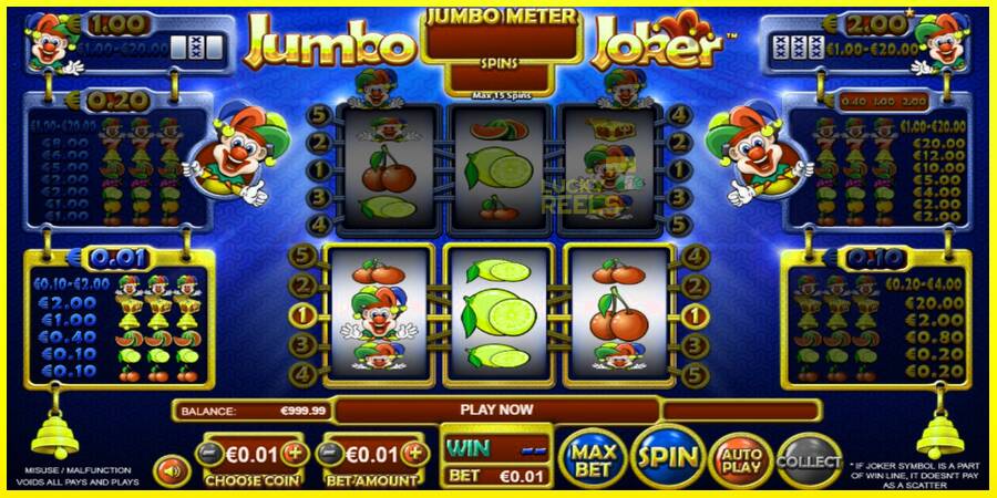 Jumbo Joker מכונת משחק לכסף, תְמוּנָה 2