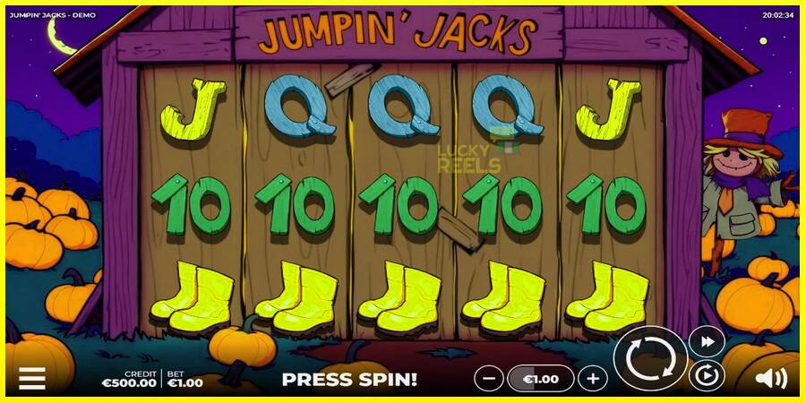 Jumpin Jacks מכונת משחק לכסף, תְמוּנָה 1