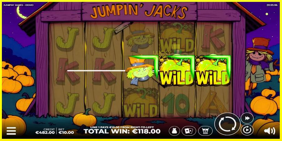 Jumpin Jacks מכונת משחק לכסף, תְמוּנָה 4