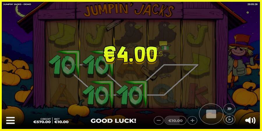 Jumpin Jacks מכונת משחק לכסף, תְמוּנָה 5