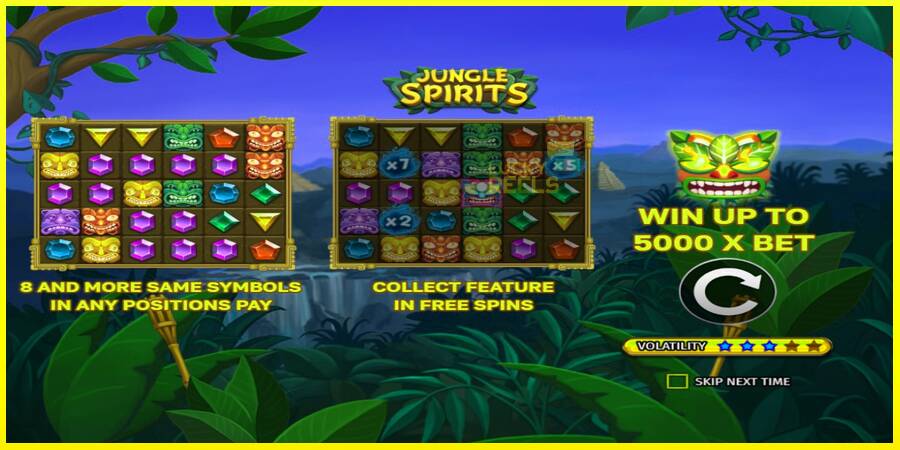 Jungle Spirits מכונת משחק לכסף, תְמוּנָה 1