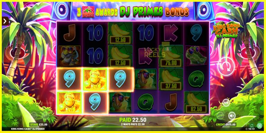 King Kong Cash DJ Prime8 Rapid Fire Jackpots מכונת משחק לכסף, תְמוּנָה 3