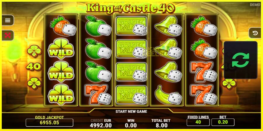 King of My Castle 40 מכונת משחק לכסף, תְמוּנָה 2