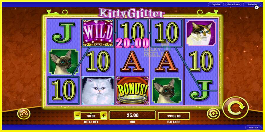 Kitty Glitter מכונת משחק לכסף, תְמוּנָה 4