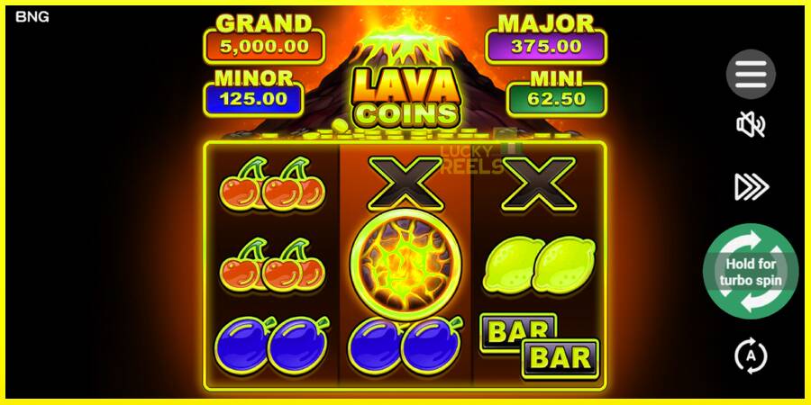 Lava Coins מכונת משחק לכסף, תְמוּנָה 2