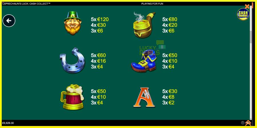 Leprechauns Luck Cash Collect Megaways PowerPlay Jackpot מכונת משחק לכסף, תְמוּנָה 5