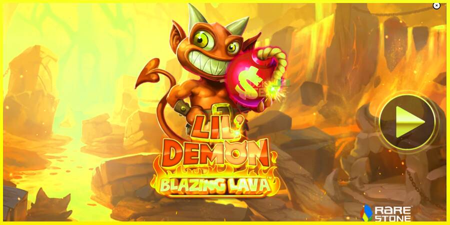 Lil Demon Blazing Lava מכונת משחק לכסף, תְמוּנָה 1