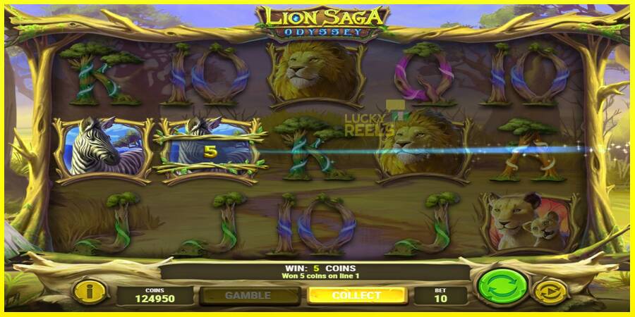 Lion Saga Odyssey מכונת משחק לכסף, תְמוּנָה 2