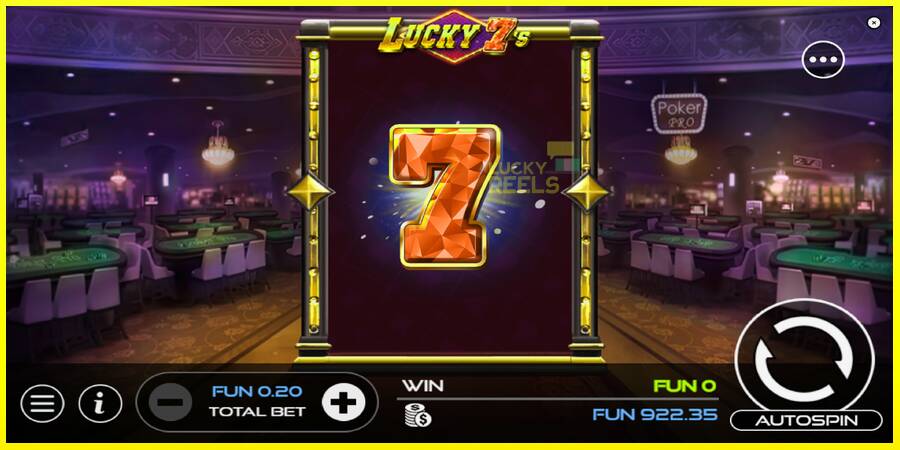 Lucky 7s מכונת משחק לכסף, תְמוּנָה 2