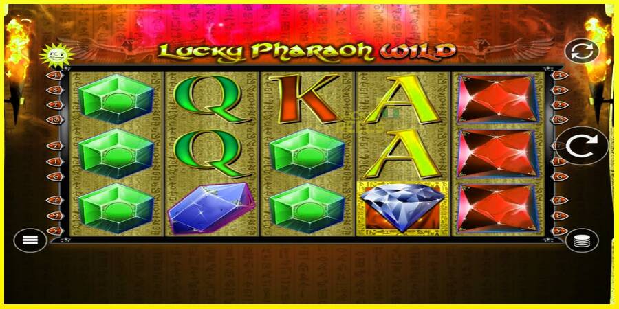 Lucky Pharaoh Wild מכונת משחק לכסף, תְמוּנָה 1