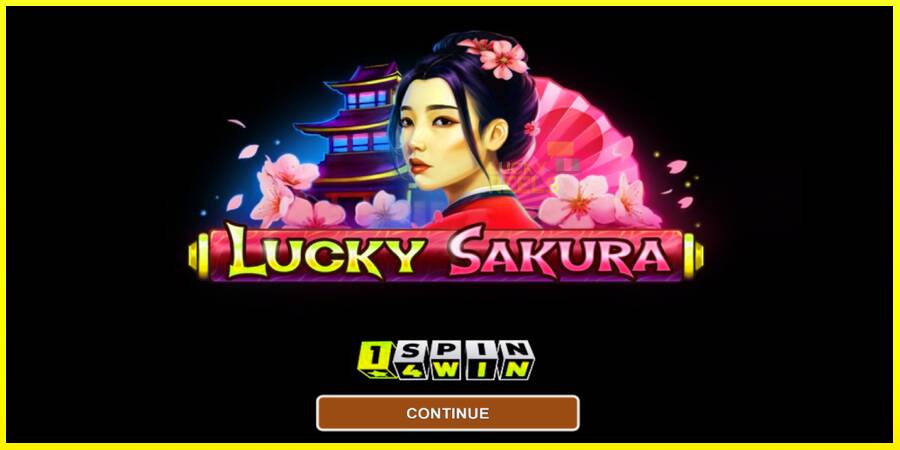 Lucky Sakura Win Spins מכונת משחק לכסף, תְמוּנָה 1