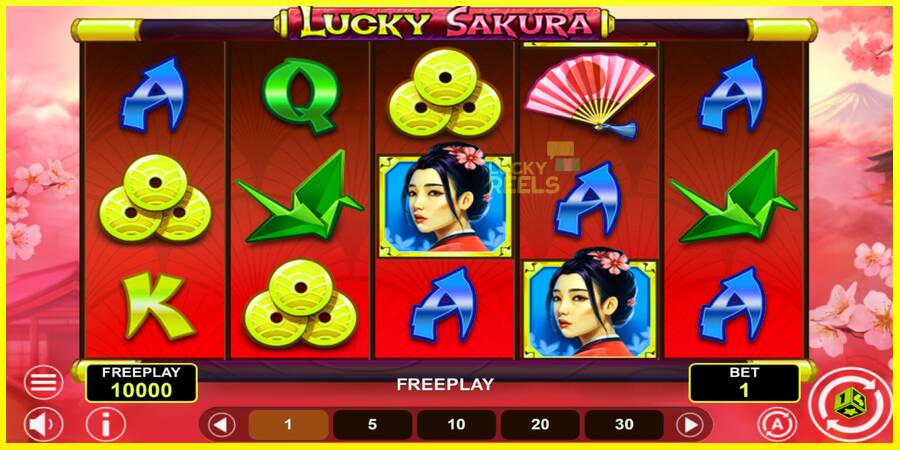 Lucky Sakura Win Spins מכונת משחק לכסף, תְמוּנָה 2