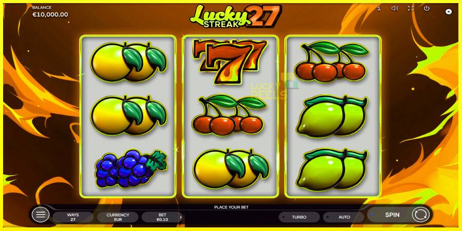 Lucky Streak 27 מכונת משחק לכסף, תְמוּנָה 1