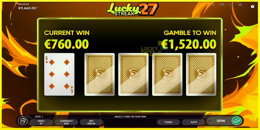 Lucky Streak 27 מכונת משחק לכסף, תְמוּנָה 3