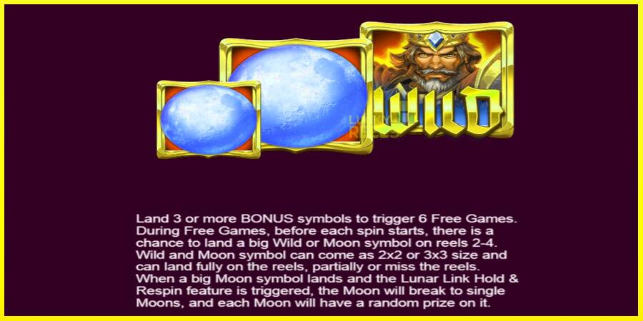 Lunar Link: The Legend of King Arthur מכונת משחק לכסף, תְמוּנָה 6