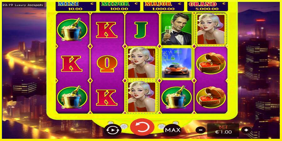 Luxury Jackpots מכונת משחק לכסף, תְמוּנָה 1