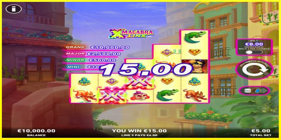 Macabra Linx PowerPlay Jackpot מכונת משחק לכסף, תְמוּנָה 3