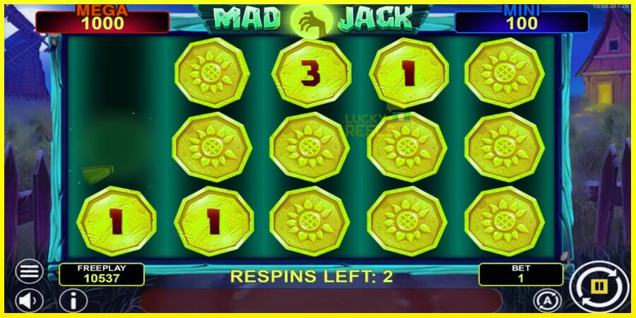 Mad Jack Hold & Win מכונת משחק לכסף, תְמוּנָה 3