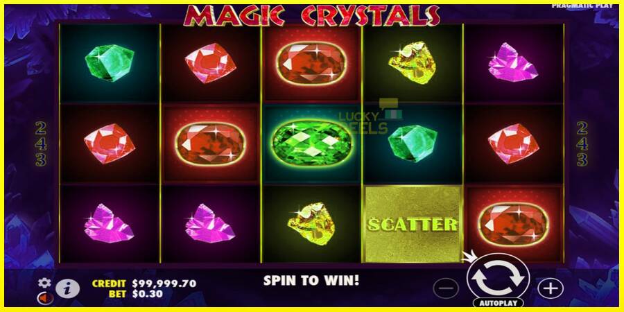 Magic Crystals מכונת משחק לכסף, תְמוּנָה 2